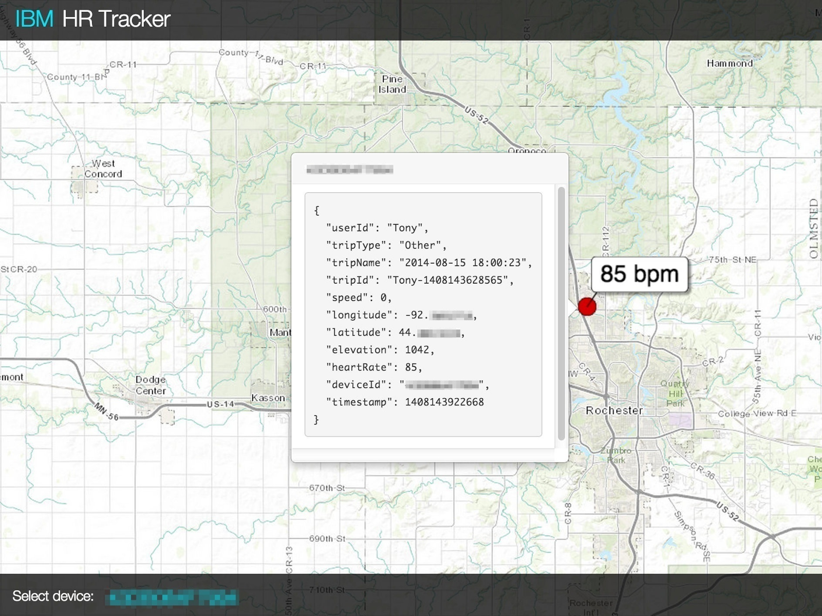 HR Tracker Screenshot