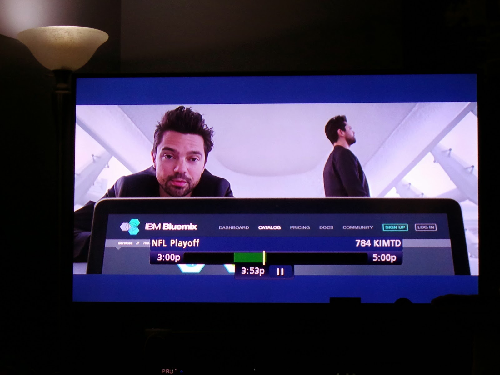 Bluemix TV Ad Capture