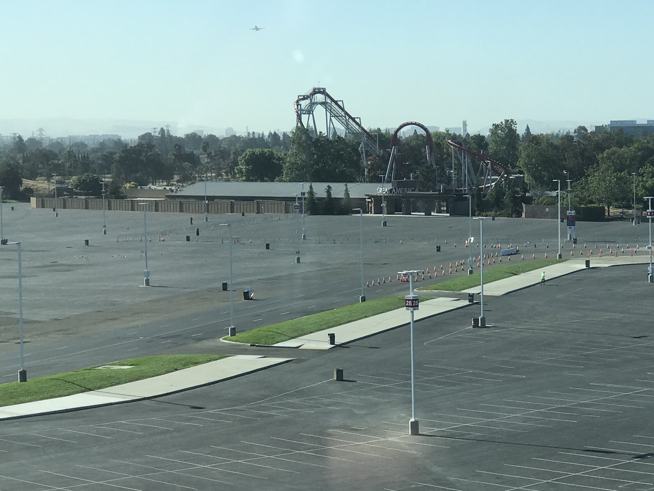 Empty Parking at Great America
